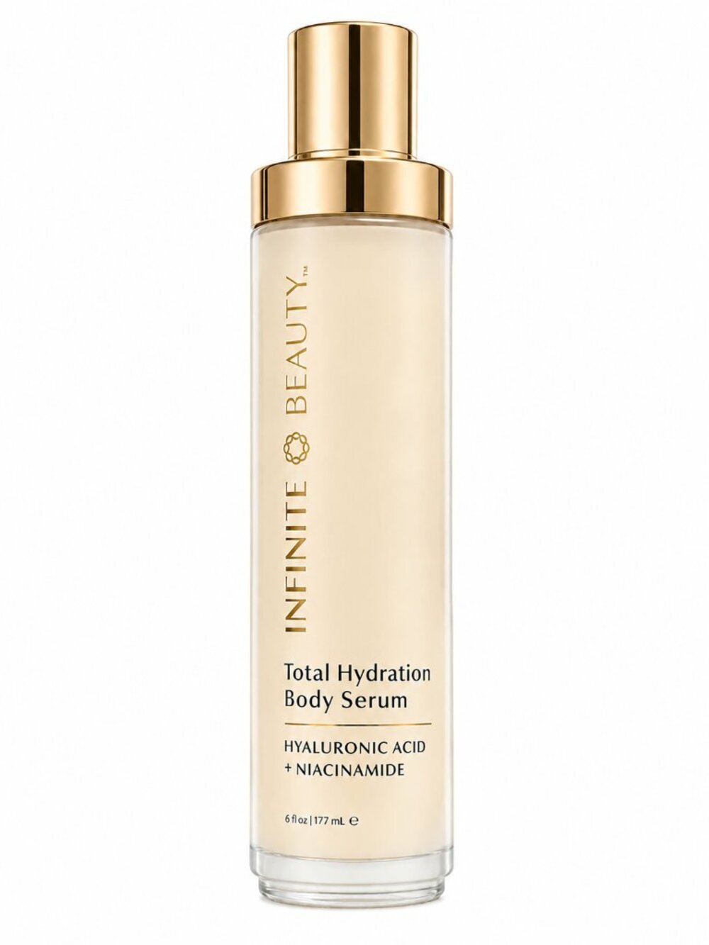 Infinite Beauty Total Hydration Body Serum Hyaluronic Acid + Niacinamide 6 oz